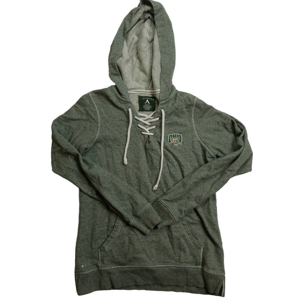 women's OU Ohio University hoodie, Antigua, medium, NEW